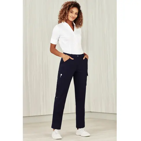 Biz Care CL954LL Ladies Cargo Pants - Image 4