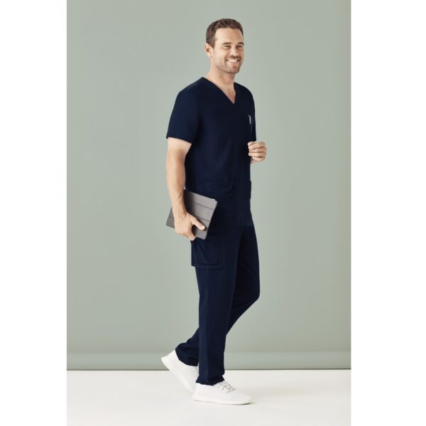 Biz Care CSP946ML Mens Straight Leg Scrub Pants - Image 14