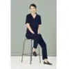 Biz Care CST941LS Ladies V Neck Scrub Top - Image 15