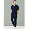 Biz Care CST945MS Mens V Neck Scrub Top - Image 9