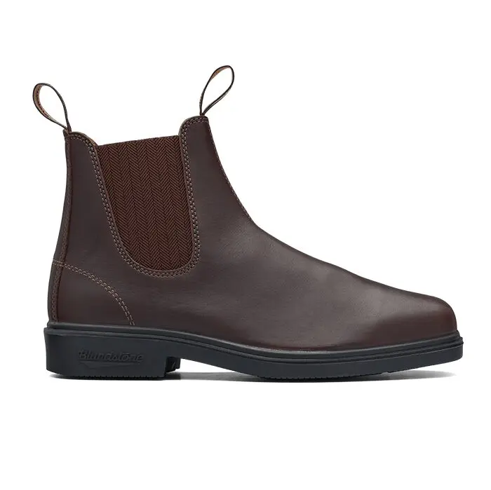 Blundstone 659 Brown Dress Slip On Boots At The Coal Face Workwear