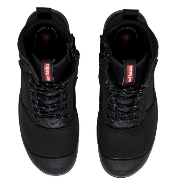 Hard Yakka Y60235 Nite Vision Black Safety Boot - Image 4
