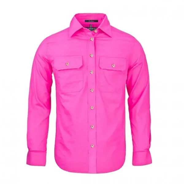 Pilbara RM600BT Women's Open Front L/S Shirt - Image 7