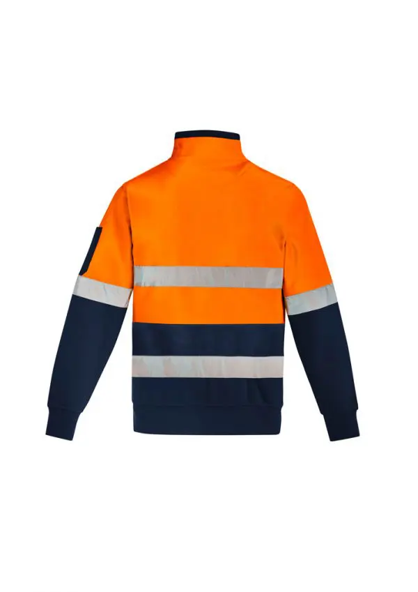 Syzmik ZT567 Mens HiVis 1/4 Zip Pullover - Hoop Taped - Image 4