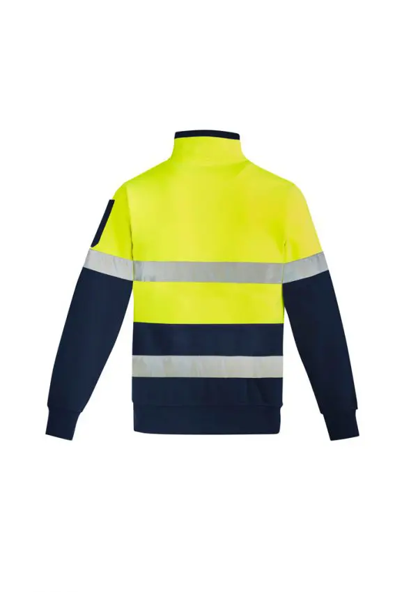 Syzmik ZT567 Mens HiVis 1/4 Zip Pullover - Hoop Taped - Image 2