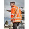 Syzmik ZT660 Unisex HiVis X-Back Rail Jumper