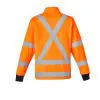Syzmik ZT660 Unisex HiVis X-Back Rail Jumper - Image 3
