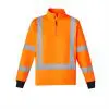 Syzmik ZT660 Unisex HiVis X-Back Rail Jumper - Image 2