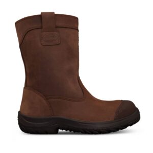 Oliver 34-692 Brown 250Mm Pull On Riggers Safety Boot