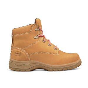 Oliver 49-432 DISCONTINUED Ladies Wheat Lace Up Safety Boot