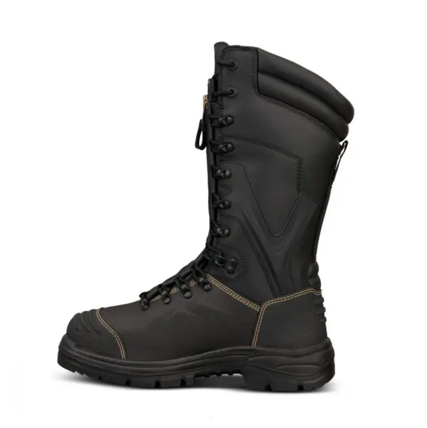 Oliver 65-791 Black 350Mm Zip Front Waterproof Mining Safety Boot - Image 3