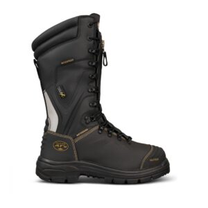 Oliver 65-791 Black 350Mm Zip Front Waterproof Mining Safety Boot