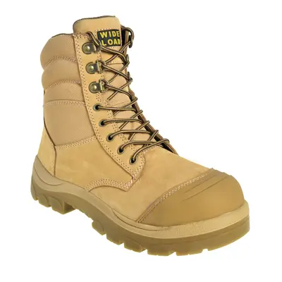 Wide Load 890WZ Wheat 8" Zip Side Safety Boot - Image 4