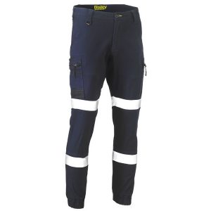 Bisley BPC6334T Flex & Move™ Taped Stretch Cargo Cuffed Pants