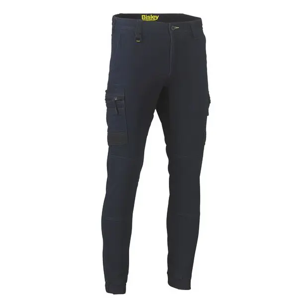 Bisley BPC6335 Flex&Move™ Stretch Denim Cargo Cuffed Pants - Image 7