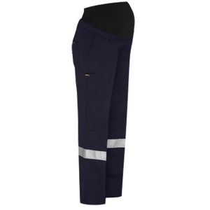 Bisley BPLM6009T 3M Taped Maternity Drill Work Pants