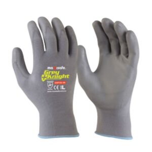 Maxisafe GNP136 Grey Knight PU Coated Gloves