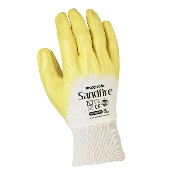 Maxisafe GNY125 Sandfire Nitrile Glove - Image 2