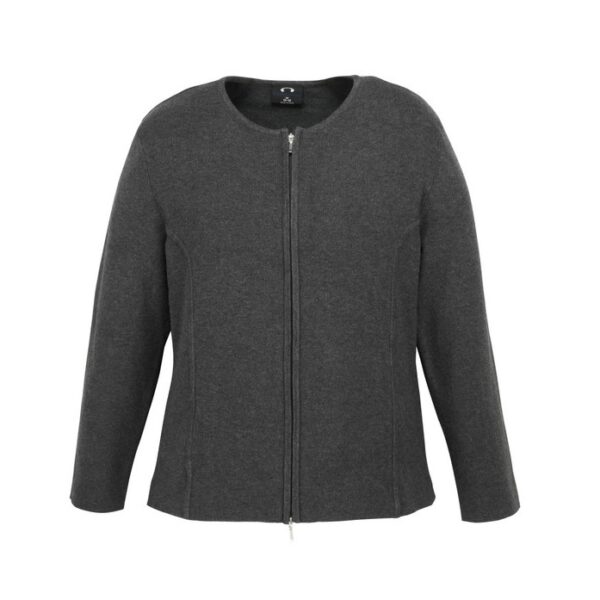 Biz Collection LC3505 Womens 2-Way Zip Cardigan - Image 6