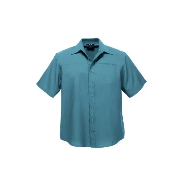 Biz Collection SH3603 Oasis Mens Short Sleeve Shirt - Image 6