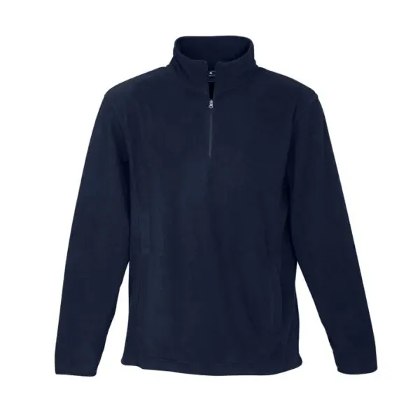 Biz Collection F10510 Mens Trinity Fleece 1/2 Zip Pullover - Image 2