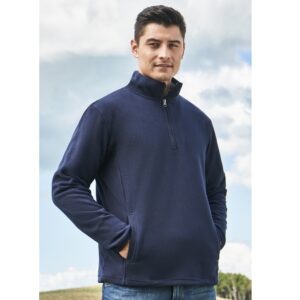 Biz Collection F10510 Mens Trinity Fleece 1/2 Zip Pullover