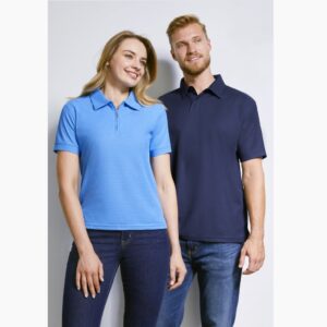 Biz Collection P3300 Mens Micro Waffle Polo