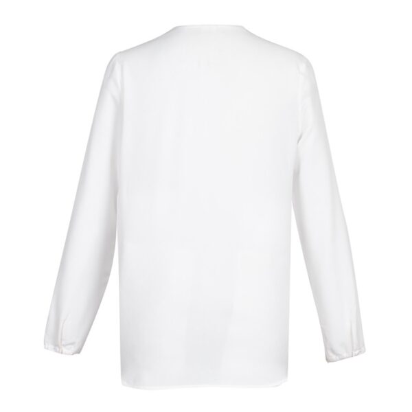 Biz Collection S014LL Lily Ladies Hi-Lo L/S Blouse - Image 3