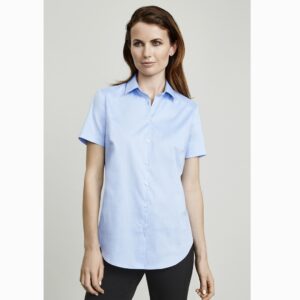 Biz Collection S016LS DISCONTINUED Ladies Camden Oxford S/S Shirt
