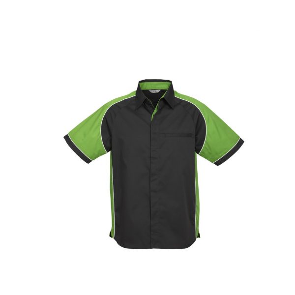 Biz Collection S10112 Mens Nitro S/S Shirt - Image 6