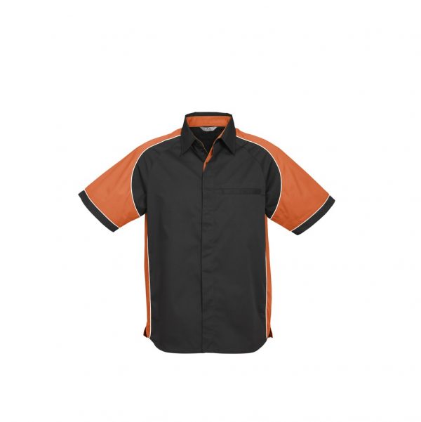 Biz Collection S10112 Mens Nitro S/S Shirt - Image 2