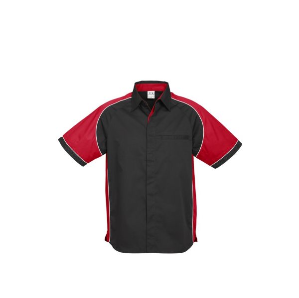 Biz Collection S10112 Mens Nitro S/S Shirt - Image 12