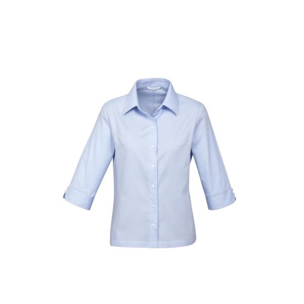 Biz Collection S10221 Ladies Luxe 3/4 shirt - Image 2