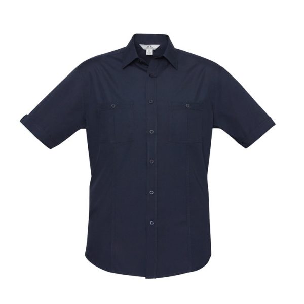 Biz Collection S306MS Bondi Mens S/S Shirt - Image 2