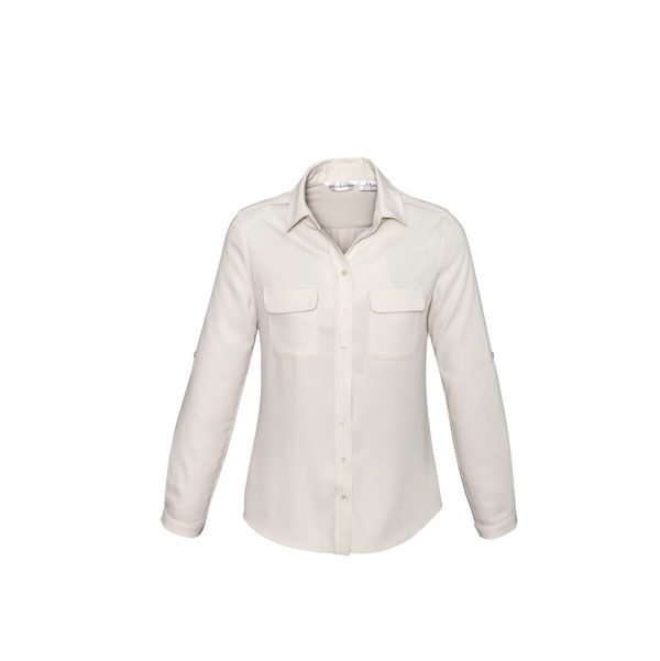 Biz Collection S626LL Ladies Madison Shirt - Image 8