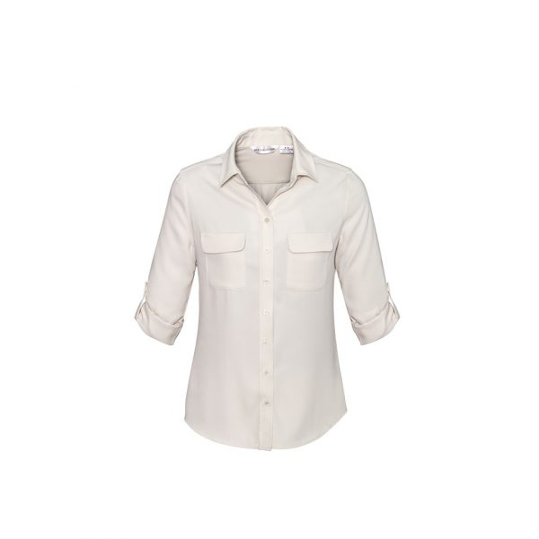 Biz Collection S626LL Ladies Madison Shirt - Image 9