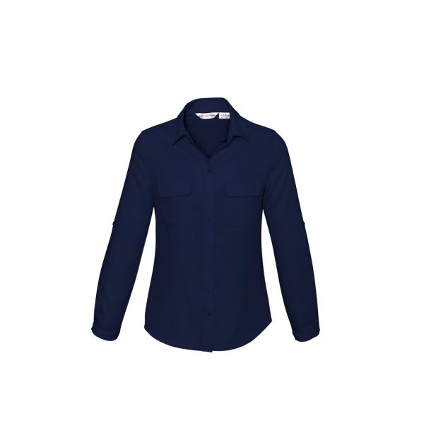 Biz Collection S626LL Ladies Madison Shirt - Image 5