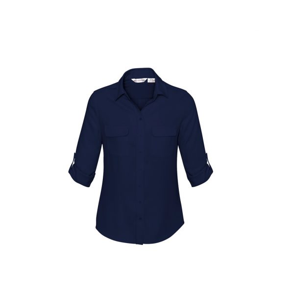 Biz Collection S626LL Ladies Madison Shirt - Image 6