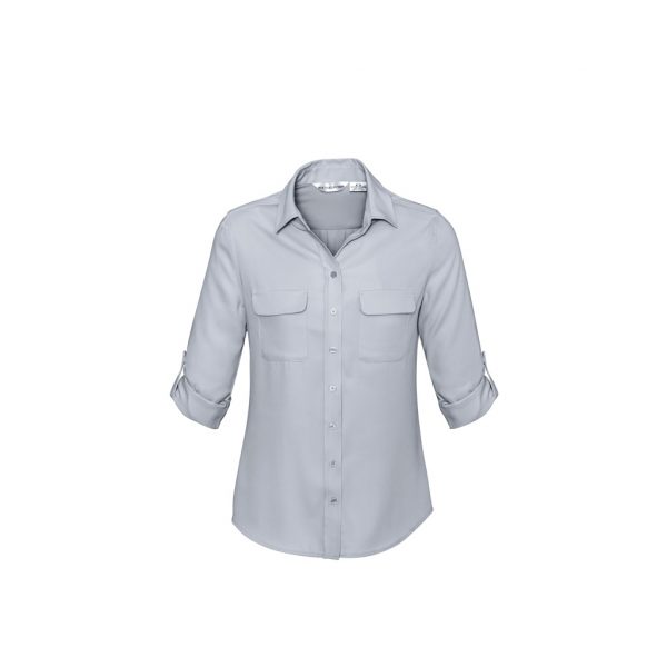 Biz Collection S626LL Ladies Madison Shirt - Image 3