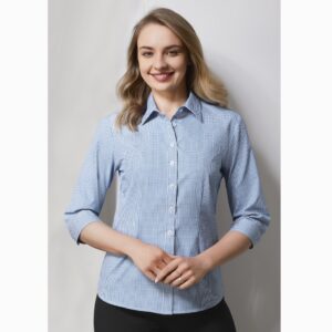 Biz Collection S716LT Ellison Ladies 3/4 ShirtBiz Collection S716LT Ellison Ladies 3/4 Shirt