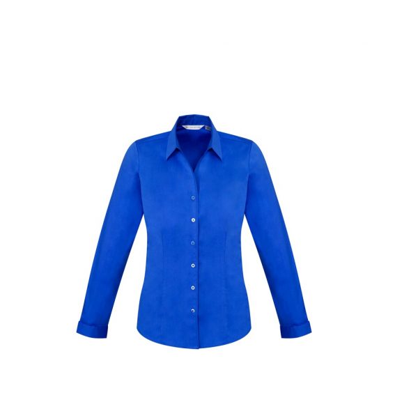 Biz Collection S770LL Womens Monaco Long Sleeve Shirt - Image 4