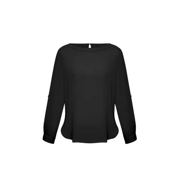 Biz Collection S828LL Womens Madison Boatneck Top - Image 11
