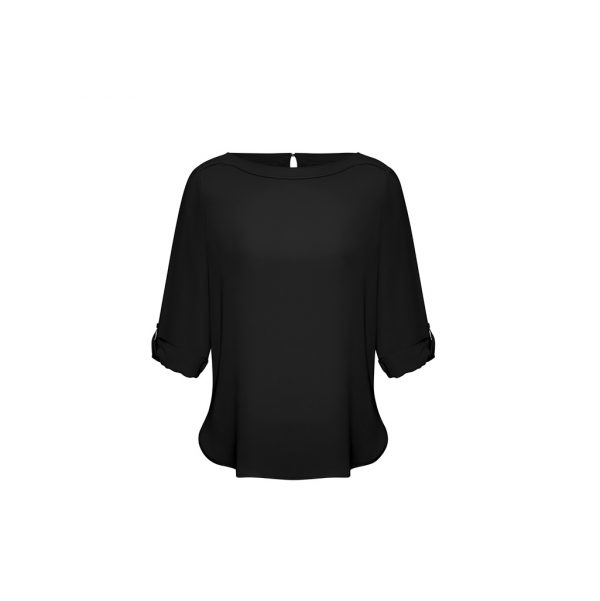 Biz Collection S828LL Womens Madison Boatneck Top - Image 12