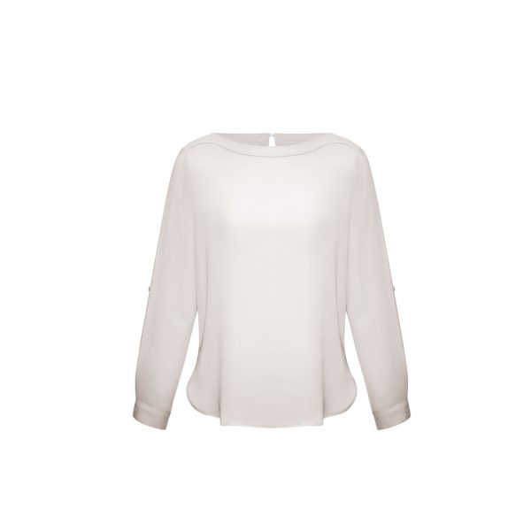 Biz Collection S828LL Womens Madison Boatneck Top - Image 8