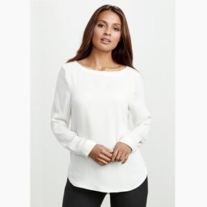 Biz Collection S828LL Womens Madison Boatneck TopBiz Collection S828LL Womens Madison Boatneck Top