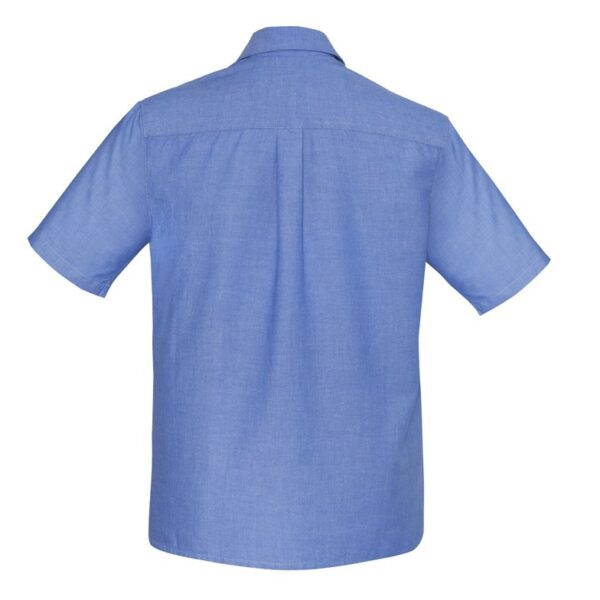 Biz Collection SH113 Chambray Mens S/S Shirt - Image 3