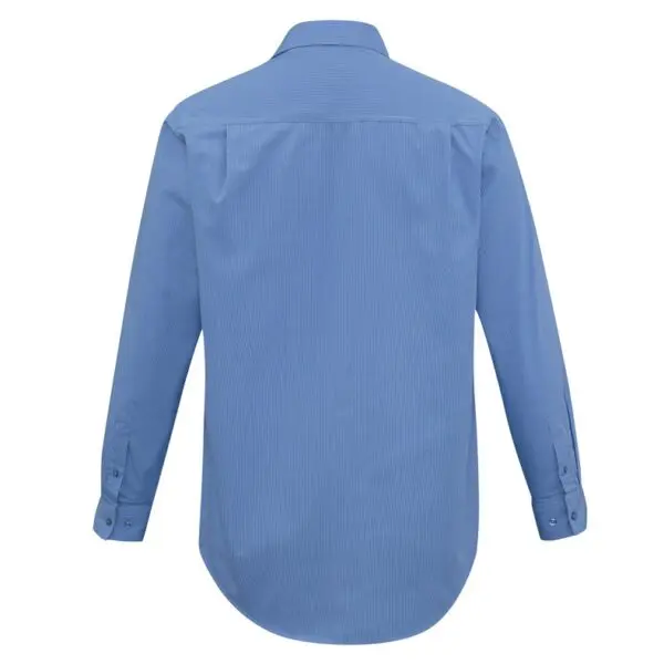 Biz Collection SH816 Micro Check Mens L/S Shirt - Image 3