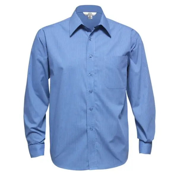 Biz Collection SH816 Micro Check Mens L/S Shirt - Image 2