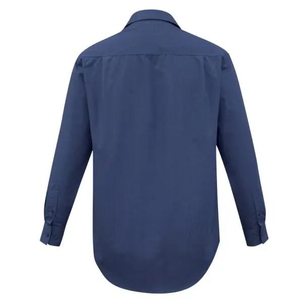 Biz Collection SH816 Micro Check Mens L/S Shirt - Image 7