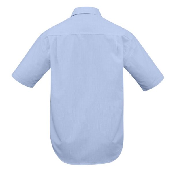Biz Collection SH817 Micro Check Mens S/S Shirt - Image 3